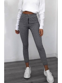 Укороченные леггинсы 7/8 гусиная лапка