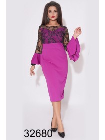 Вечірня сукня із завищеною талією