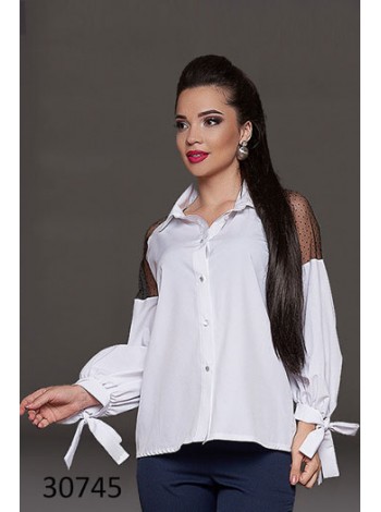 Шикарная блузка с длинным рукавом