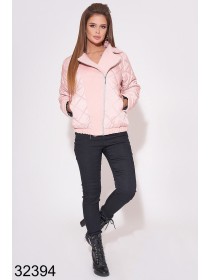 Двухстронняя демисезонная стеганная куртка короткая