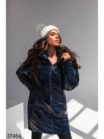 Куртка женская удлиненная на молнии