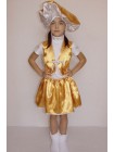 Карнавальный костюм гриб Лисичка (девочка)