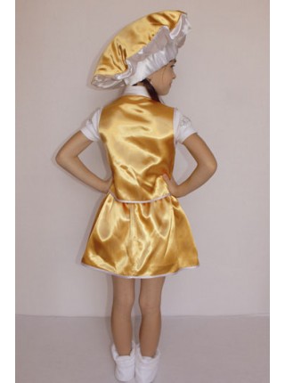  Карнавальний костюм гриб Лисичка (дівчинка)