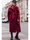 Теплое длинное пальто Берлин
