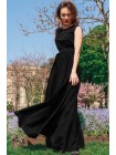 Длинное однотонное платье Ларис, 7 цветов 
