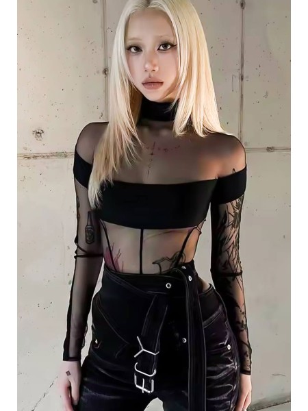 Сексуальный женский боди со вставками сетки бикини S, M Сексуальный женский боди со вставками сетки бикини S, M